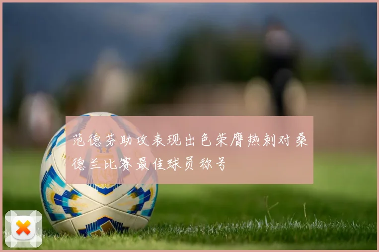 范德芬助攻表现出色荣膺热刺对桑德兰比赛最佳球员称号